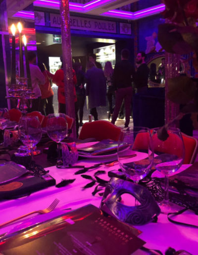 Diner assis entreprise Paris